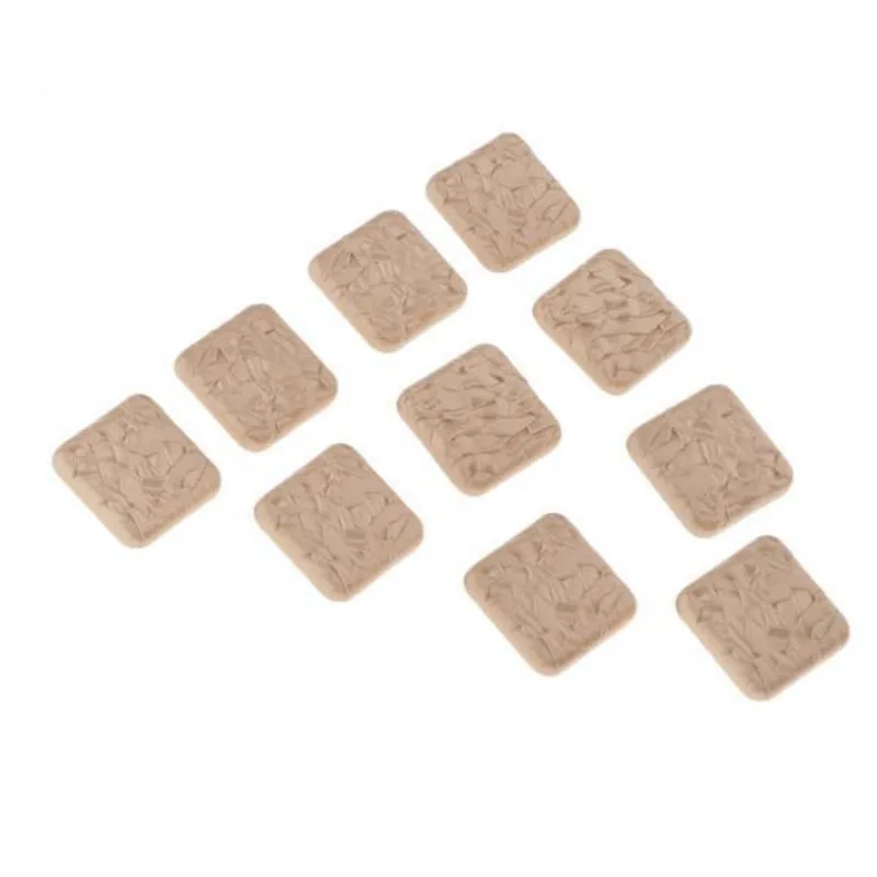 2x10x/pack Botão Haste Quadrada Prendedor De Costura 2x2cm Casaco