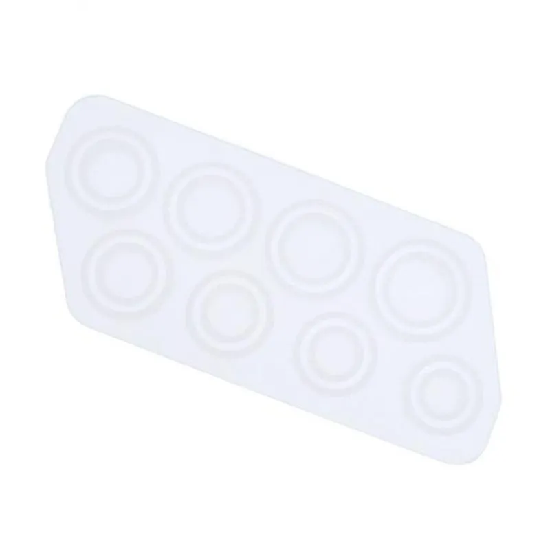 Anéis Planos De Tamanho 2x8 Moldes De Silicone Diy Jóias De Fundição De Resina