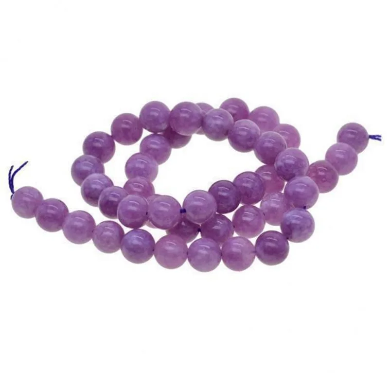 Jóias De Jade Malaio 2xgrade Aa Lavanda Soltas Redondas
