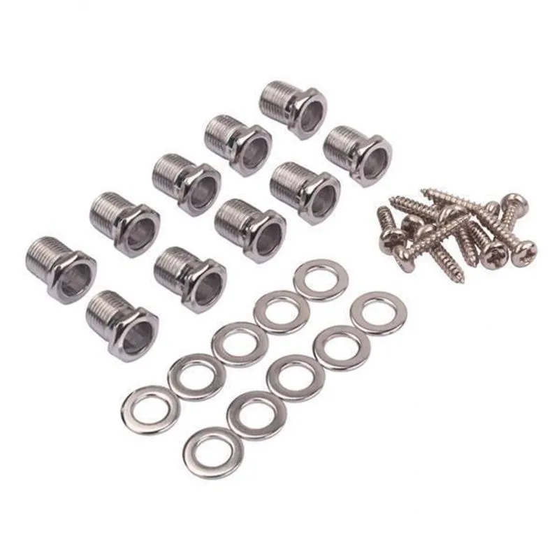3 Virolas De Bucha Roscadas Hex Para Sintonizador De Pino De Ajuste De Ukulele