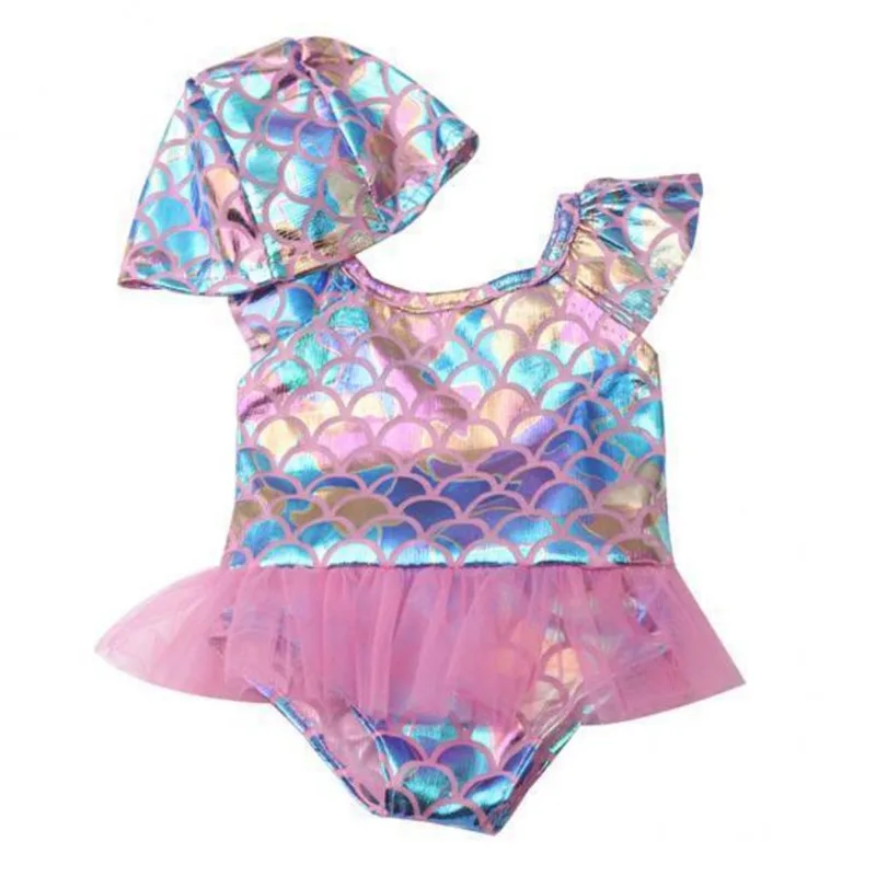 2x Novas Roupas De Banho De Tule De Lantejoulas Para Boneca Americana De 18"