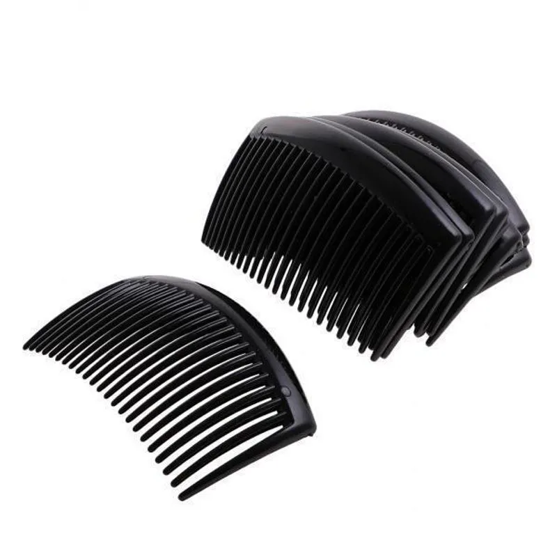 2x12 Peças Clipe De Pente De Cabelo De Plástico Feminino Slide Hairpin Hair