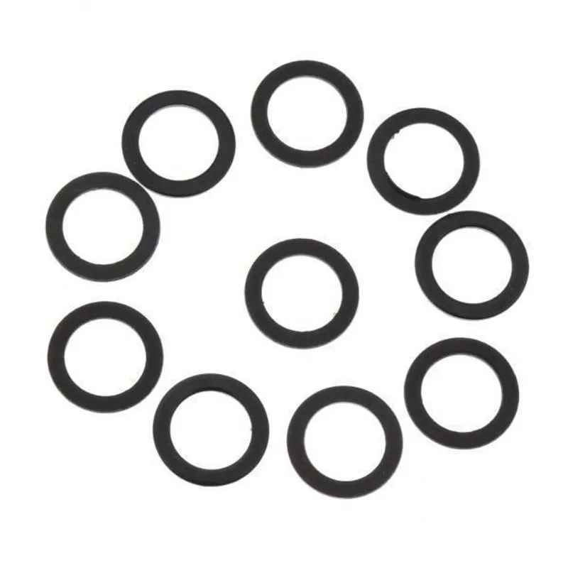 7x10pcs Black Skateboard Truck Axle Speed Washer Speed Ring