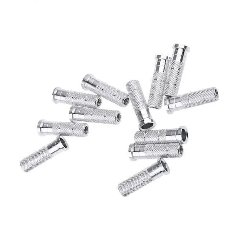 5x12 Peças De Inserções De Seta De Alumínio Para Eixo De Seta De 6,2 Mm