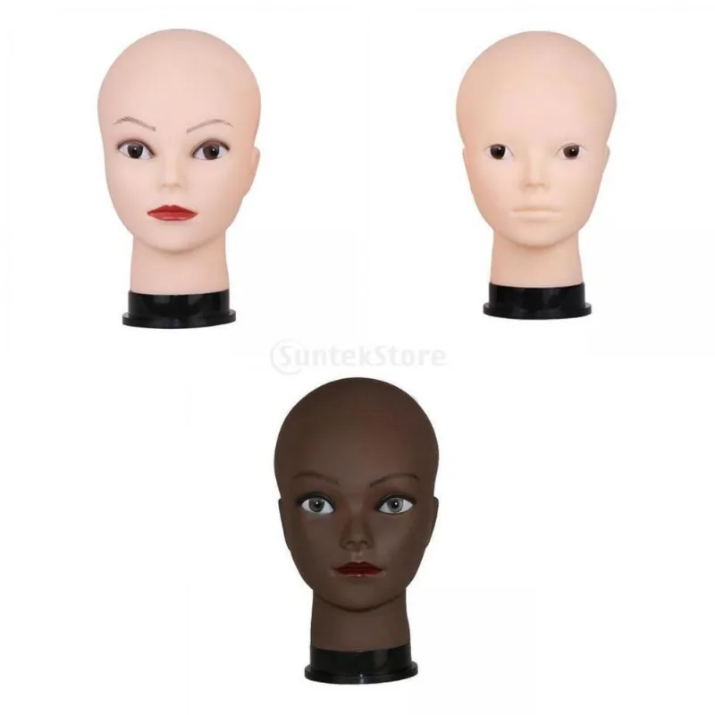 Modelo De Cabeça Feminina Manequim Peruca Óculos De Cabelo Manequim Display