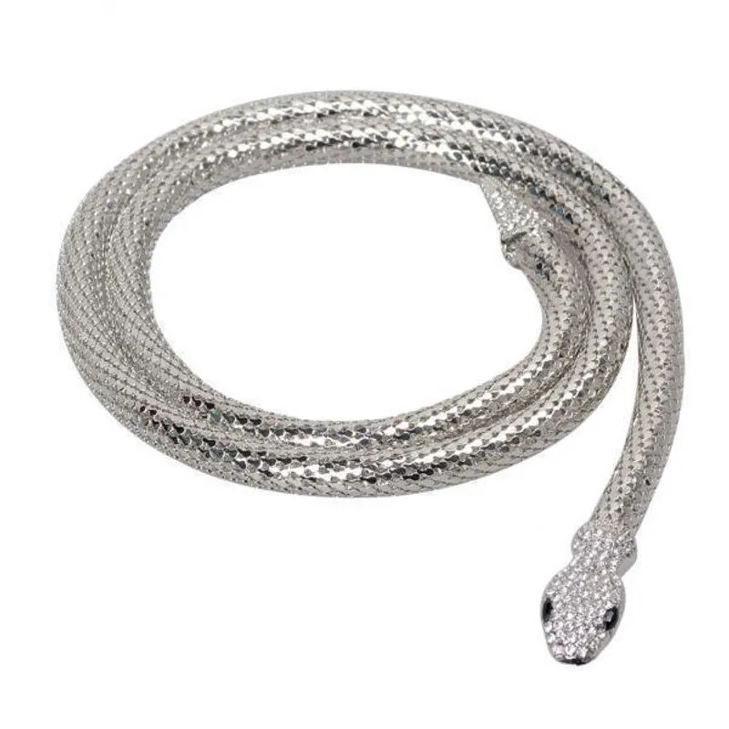 2x Colar De Corrente De Cinto Em Forma De Serpente Lady Fashion
