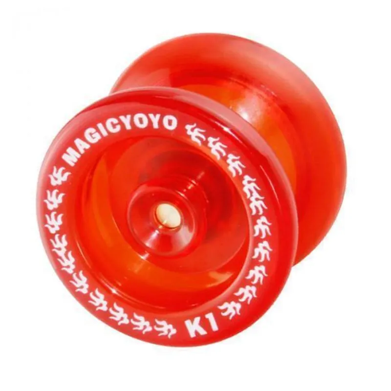 2x K1 Bola De Liga Profissional Kk Rolamento Yoyo Vermelho