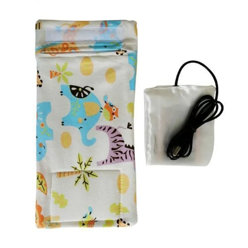 Bolsa De Leite Infantil Aquecedora De Mamadeira 3xbabys Elefante