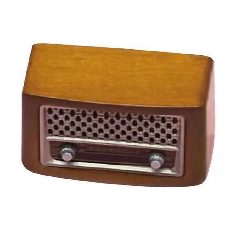 2xsimulation 1:12 Scale Radio Home Doll House Scenery