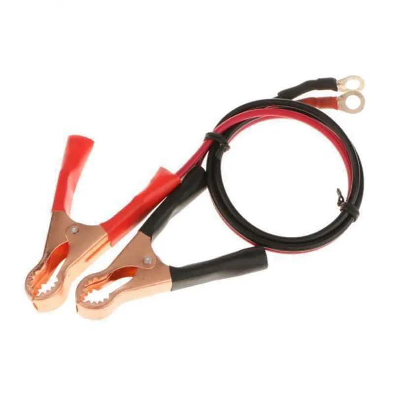 15x1 Par Carro 50amp Bateria Jacaré Grampos Braçadeira Cabo Para