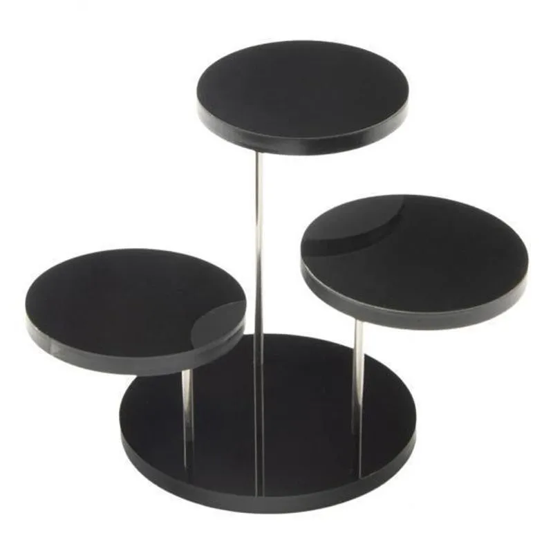 2xround Cake Stand Cupcake Stand Reutilizável Para Celebração