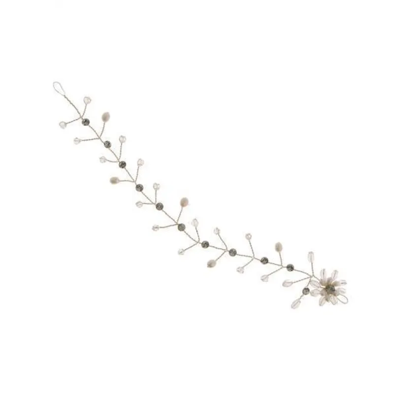 2xelegant Pearls Bridal Bridesmaid Hairband Wedding Hair