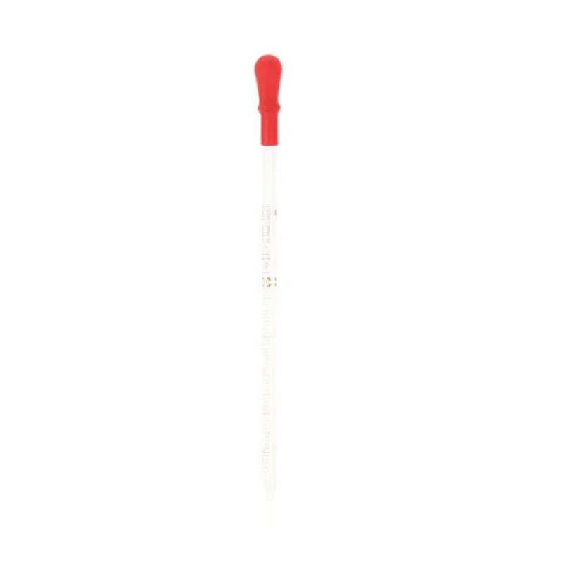 3xglass Graduated Pipette With Rubber Cap Lab Chemistry