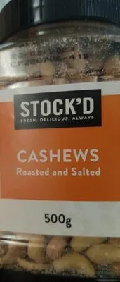 Cashews Roasted and Salted