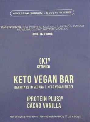 Keto Vegan Bar