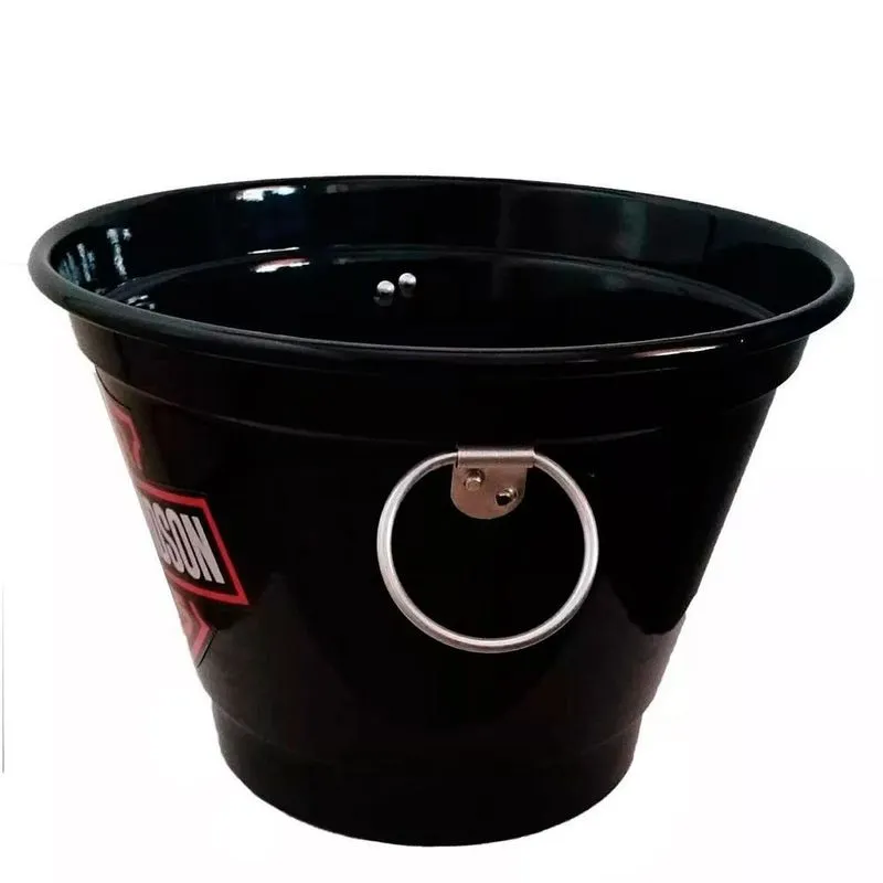 Balde De Gelo Térmico Em Alumínio 6,5L Black Harley Davidson