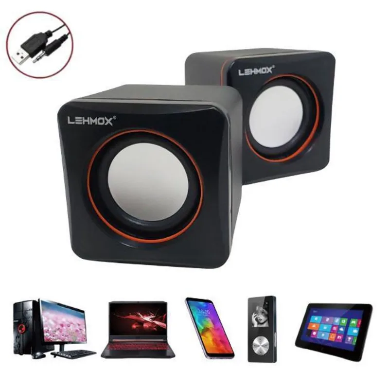Caixa Caixinha De Som Portatil Usb P2 Pc Tv Celular Notebook 5W