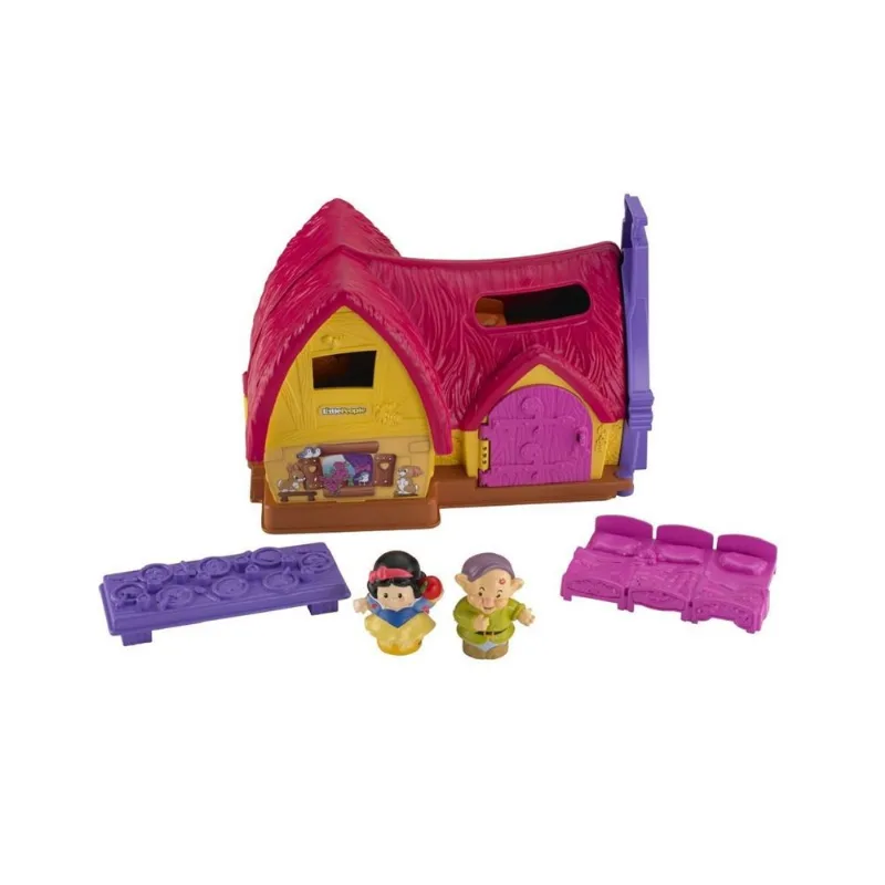 Little People - Playset Princesas Disney - Chalé da Branca de Neve Fisher-Price Y3723