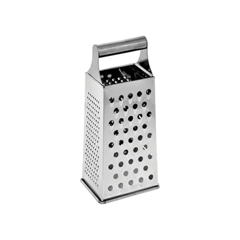 Ralador 4 Faces Em Aço Inox - 21 Cm
