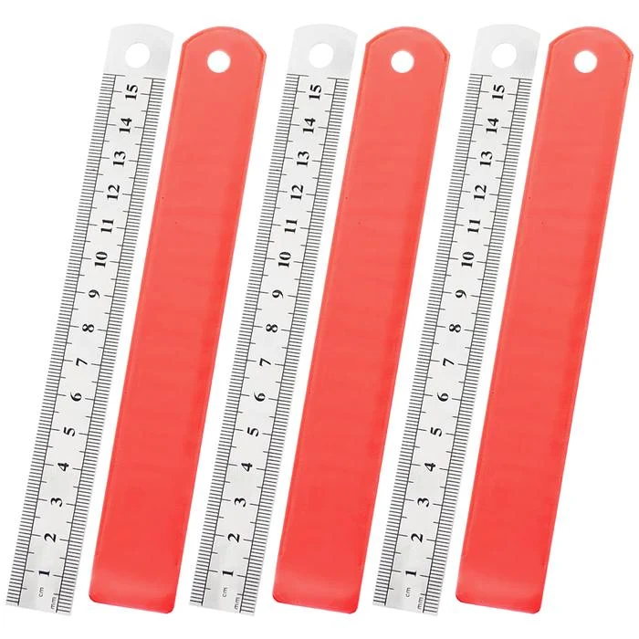FlipRulex15, Reglas, MXFRX-001-006 $250.74 - 3Pzas, 15cm, Doble Cara, Acero Inoxidable, Gris., MXFRX-003, Empaque: 18X4X1 cm, 0.046kg, Envío: 0 Días