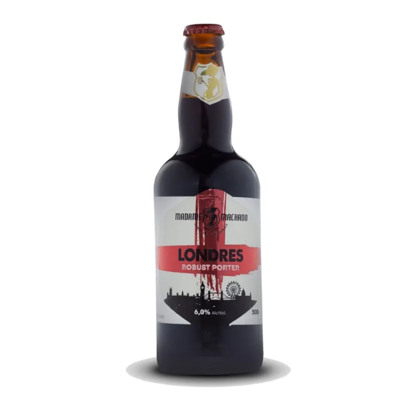 Cerveja Madame Machado Londres Robust Porter 500ml