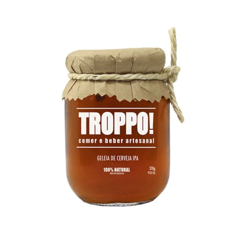 Geleia Troppo de Cerveja Ipa 310 g
