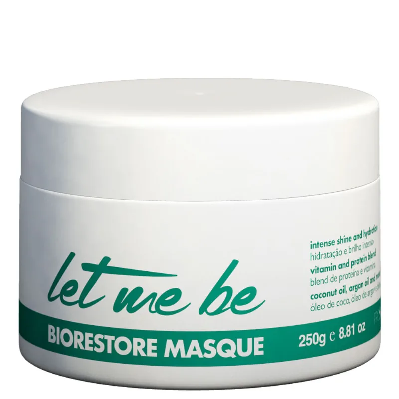 Máscara Biorestore Ultra Hidratante Let Me Be 250g