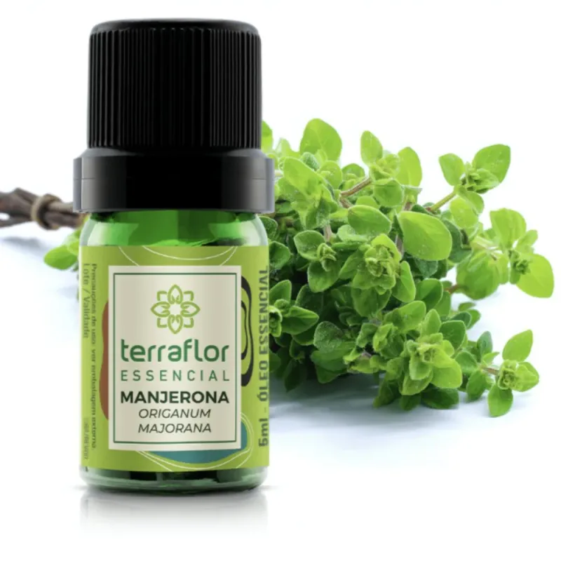 OLEO ESSENCIAL MANJERONA 5ML - TERRA FLOR