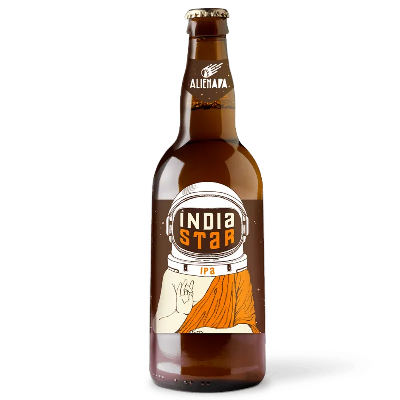 Cerveja Alienada India Star 500ml