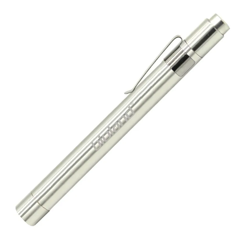 Lanterna Clínica Profissional Led Aluminio Prata Bioland Lt200