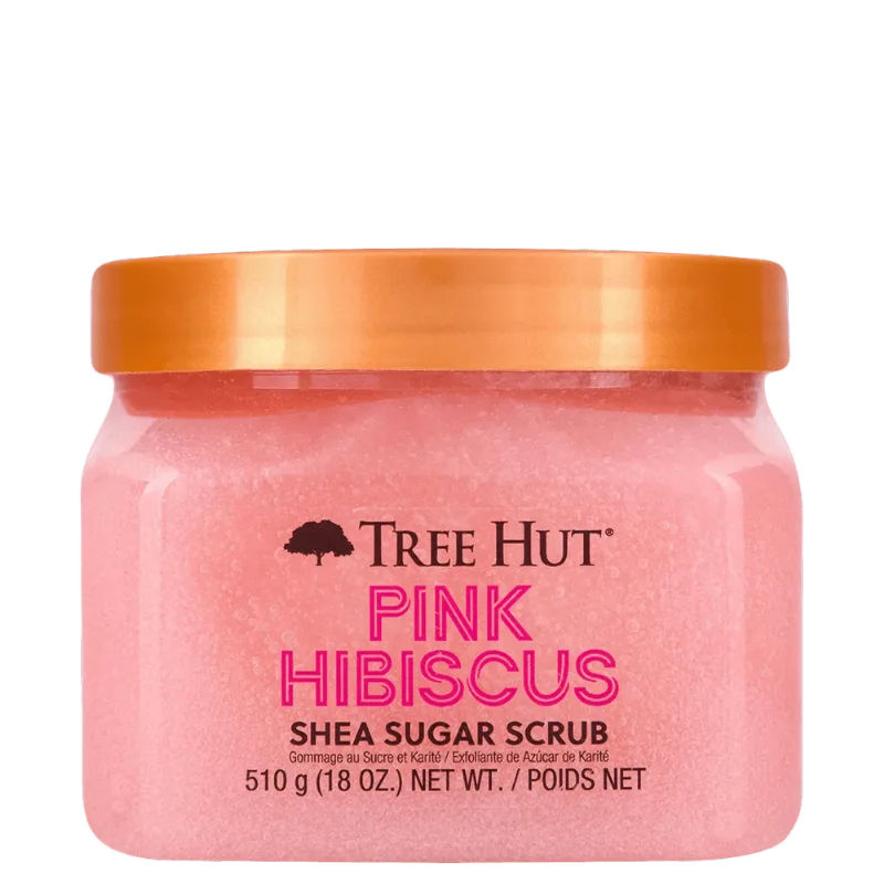 Tree Hut Pink Hibiscus Shea Sugar Scrub - Esfoliante 510g 510g