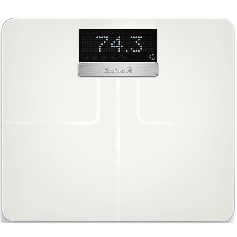 Balança Inteligente Garmin Index Smart Scale - 010-01591-11 Prata (Original Garmin)