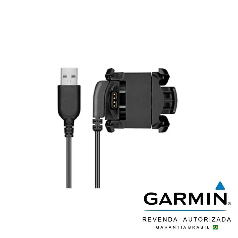 Carregador p- Relógio GPS Garmin Fenix 3-Quatix - 010-12168-28 (Original Garmin)