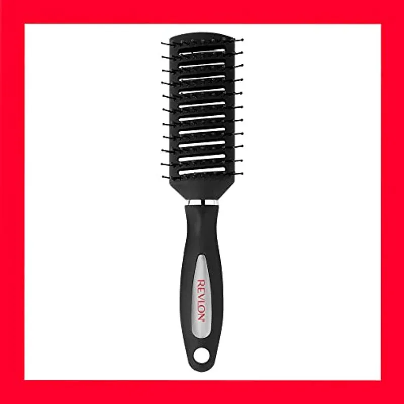 Revlon Quick Dry &amp; Volume Escova De Cabelo Preto Ventilada