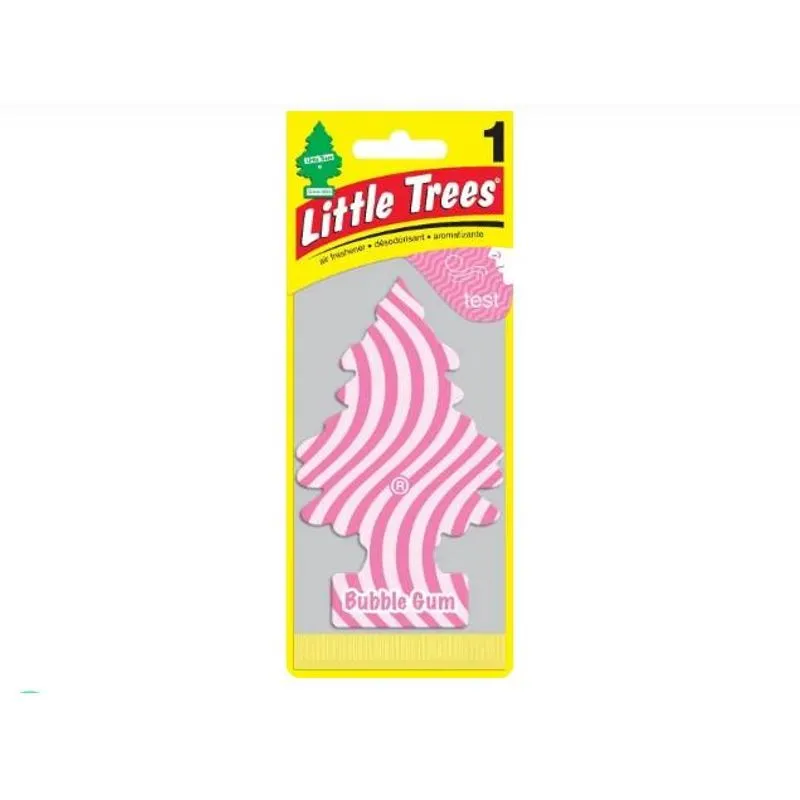2 Little Trees Aroma Bubble Gum (cheiro De Goma De Mascar)