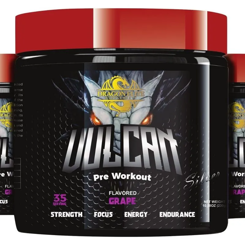 Vulcan Pre-workout (35 Doses) Grape - Dragon Elite