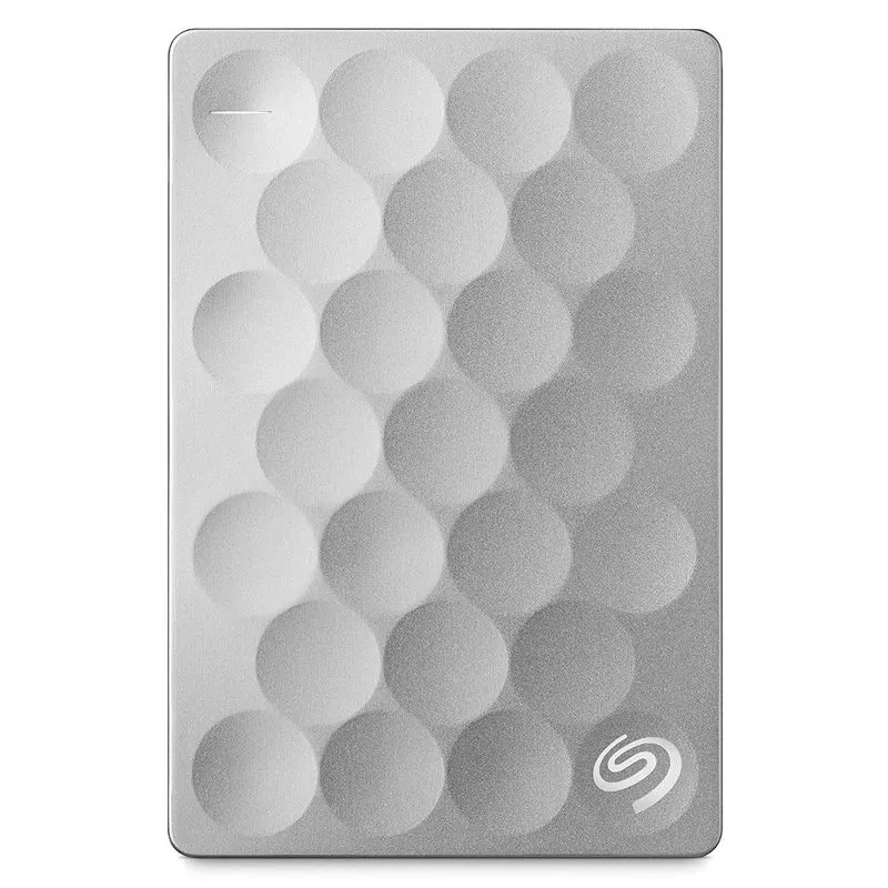 HD Externo Portátil 2TB USB 3.0 Seagate Backup Plus Ultra Slim - STEH2000100 - Platinum