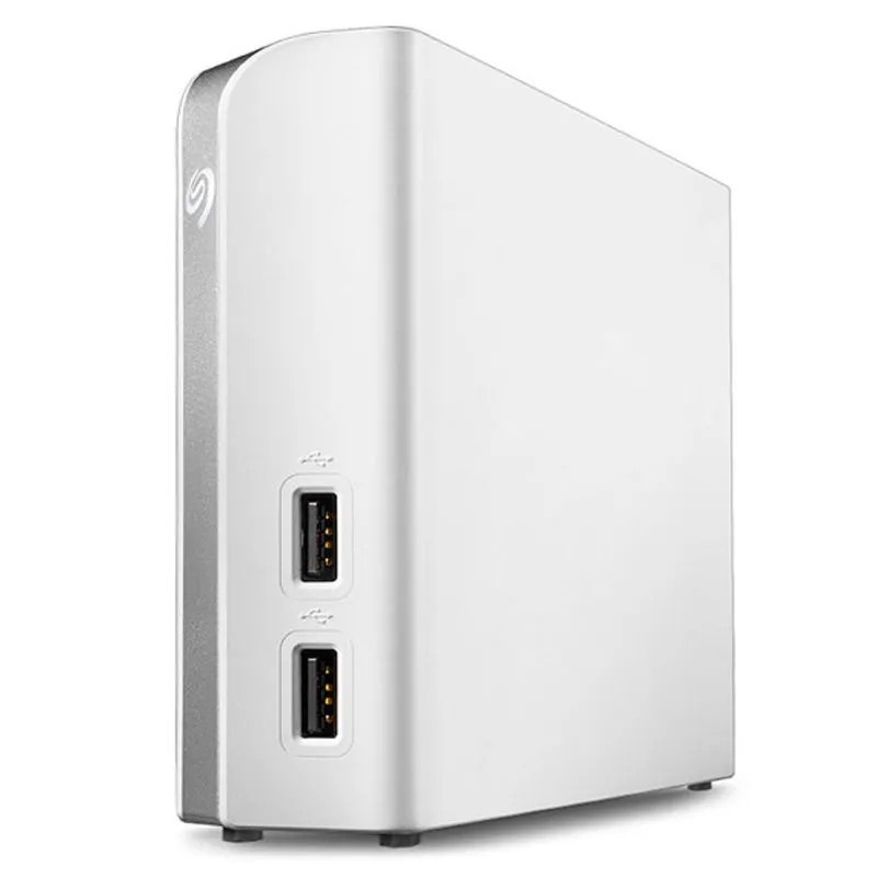 HD Externo - 4.000GB (4TB) / USB 3.0 - Seagate Backup Plus HUB - MAC - Branco - STEM4000400