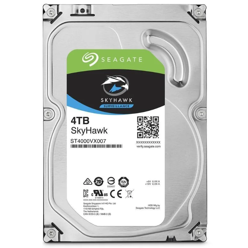 HD Seagate Surveillance SkyHawk 4TB 3,5" SATA - ST4000VX007