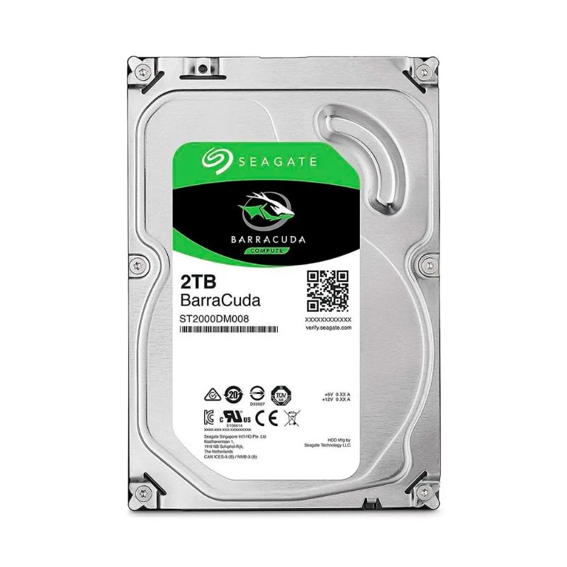 HD 2TB Barracuda, Sata iii, 7200RPM, 64MB - Seagate