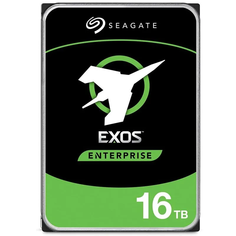 HD 16TB SATA3 Seagate Exos X16 Enterprise Capacity - ST16000NM001G (3,5pol, 6Gb/s, 7.200 RPM, 256MB Cache)