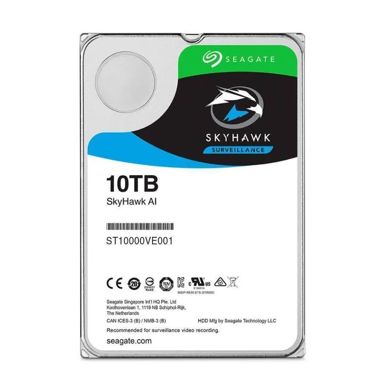 Hd Seagate Skyhawk Ai 10tb (ar) 7200rpm Sata 3