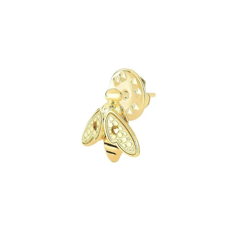 Botton/ Broche Abelha Revestido Em Ouro
