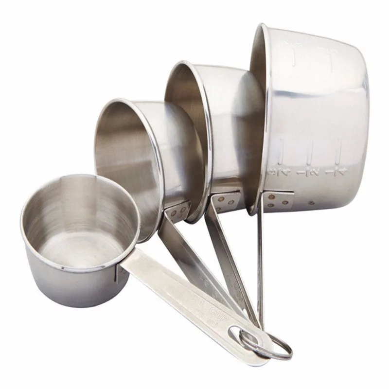 Conjunto De Medição Good Cook Stainless Steel Silver (4 Unidades)