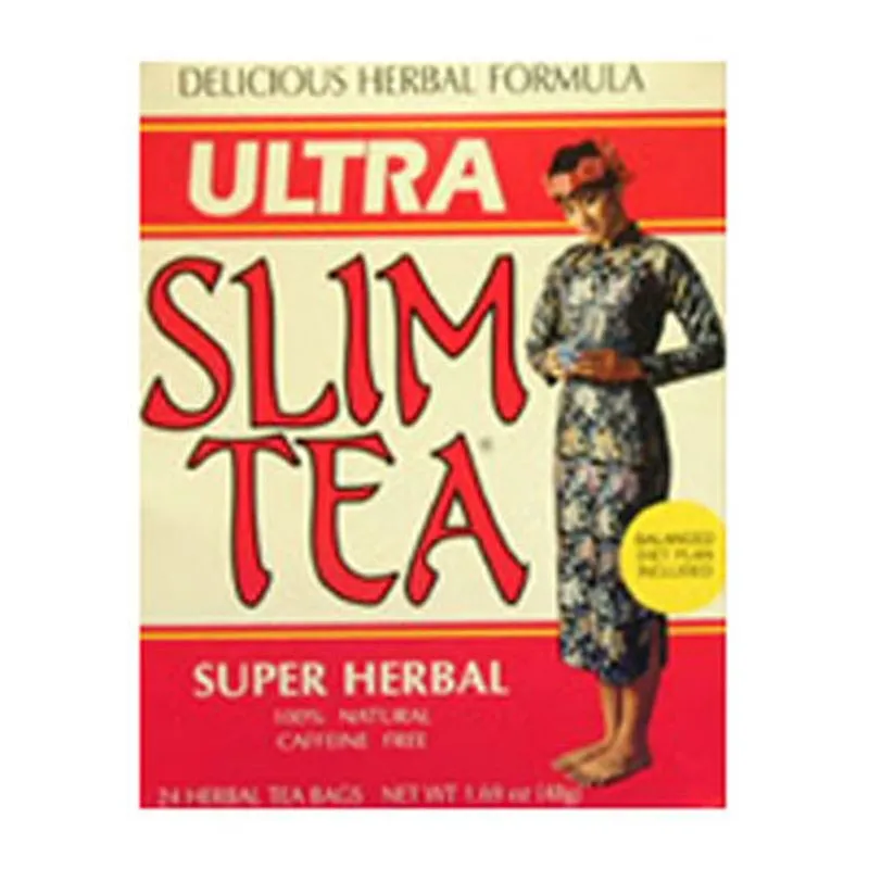 Chá Ultra Slim Super Herbal 24 Sacos Da Hobe Labs