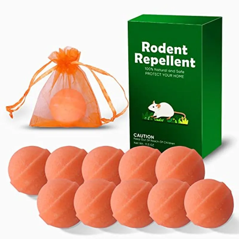 10 Pcs Óleo De Hortelã-pimenta Repelente De Roedores Para Repelir Ratos E