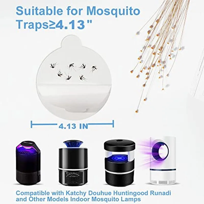28pcs 4.13 Mosquito Trap Refil Placas De Cola Compatível Wi