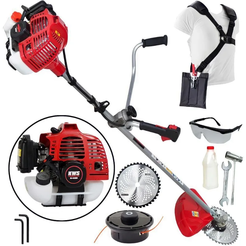 Roçadeira Profissional Kawashima Premium Kw5200-l 2t 52cc