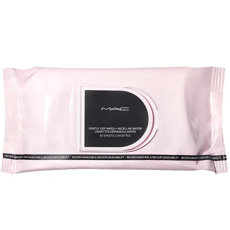 Lenços biodegradáveis Mac Wipes Micellar Water 1 Un