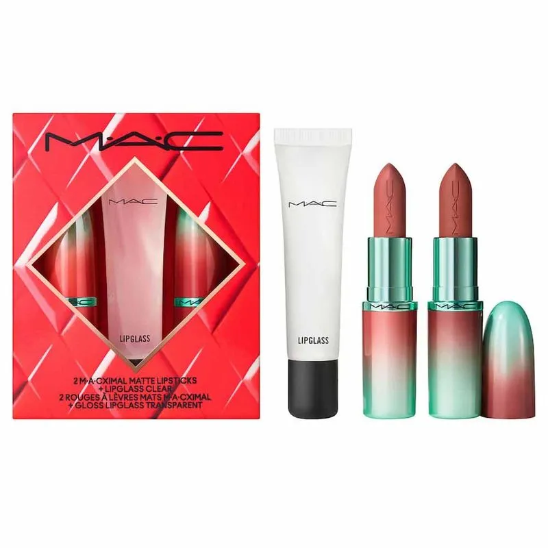 MAC Trio M·A·C To The Future Holiday Kit - 2 Batons + 1 Gloss Kit